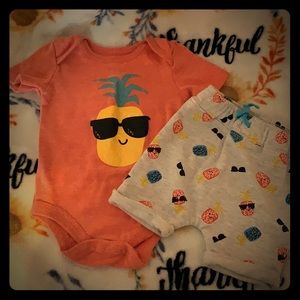 Matching baby outfit